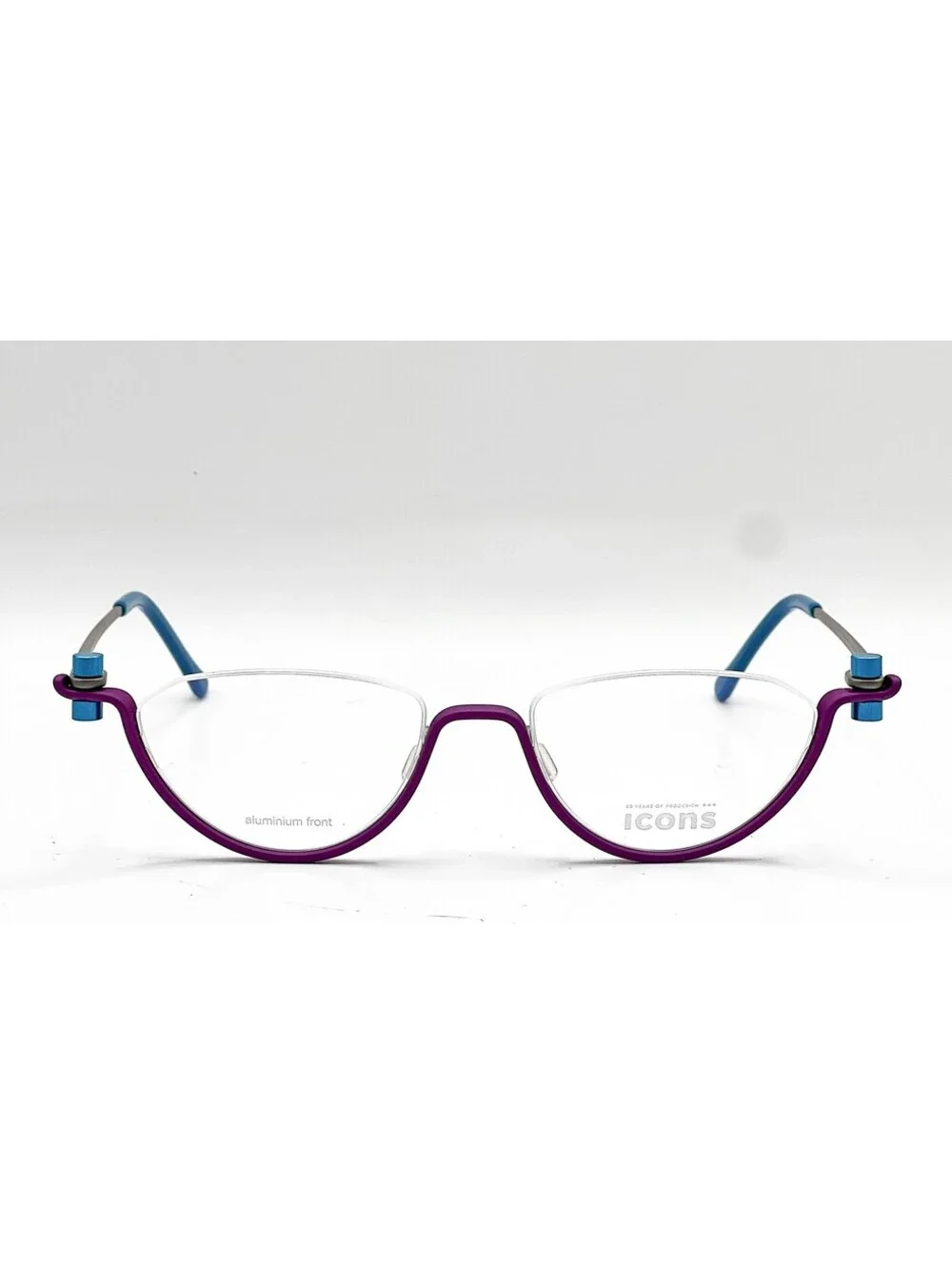 Icons Gail Twelve C.3521 Violet Authentic Eyeglasses 52-18-150